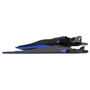 3D Oceanic Viper Fins Blue model