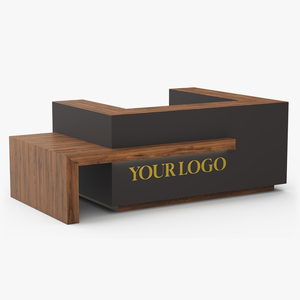 Reception Desk Eco Style 3D model