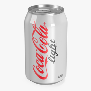 Coca Cola Light Can 3D model