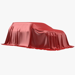 SUV Cover Material Protection 3D model