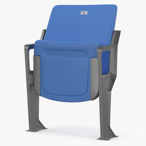 3D model Plastic Stadium Seat