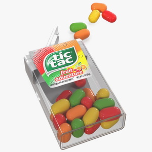 Tic Tac Fruit Adventure Mints Spilled 3D