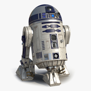 R2 D2 3D model