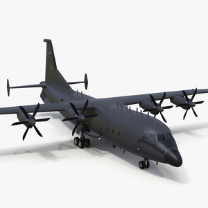 Military Turboprop Transport Aircraft 3D