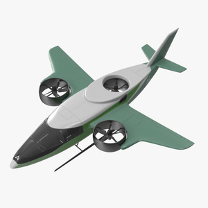 eVTOL Aircraft 3D model