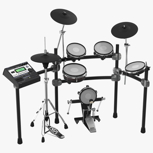 Electronic Drum Kit Generic 3D