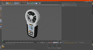 3D model Laserliner AirflowTest Master Anemometer