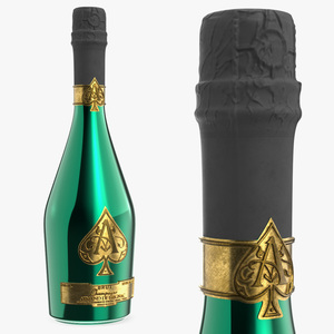 Armand de Brignac Brut Limited Edition Green 3D model