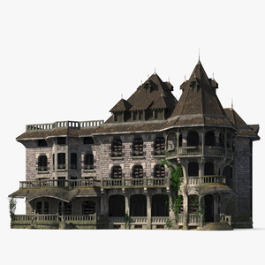 Old Haunted Mansion 3D model