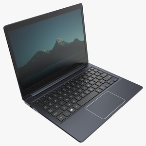 3D Modern Laptop model