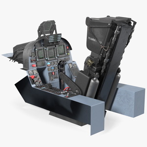 Chengdu J10 A Vigorous Dragon Cockpit 3D