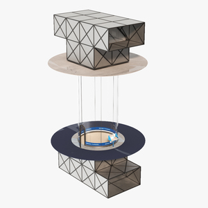 3D Aerodynamic Tunnel model