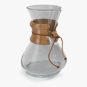 Glass Coffee Carafe 3D model