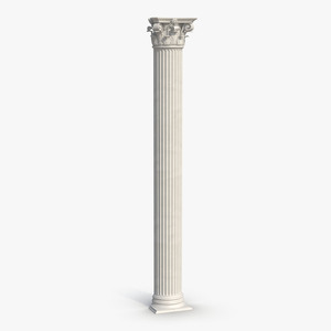 Column Corinthian Greco Roman 3D model