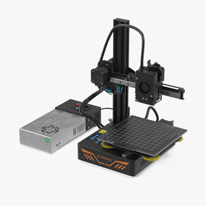 Mini Home 3D Printer Rigged 3D