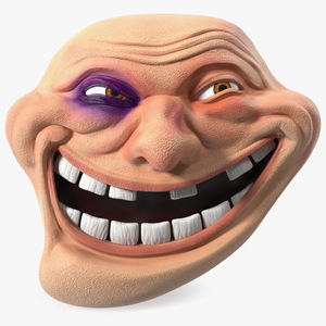 3D Trollface Beaten