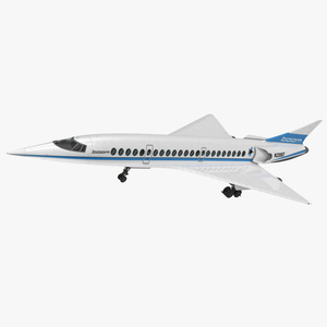 Boom Supersonic Jet 3D model