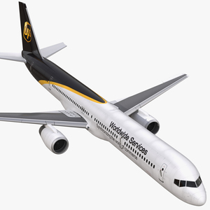 Boeing 757 300 UPS Airlines Rigged 3D model