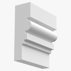 3D Architectural Molding Gypsum Type 12