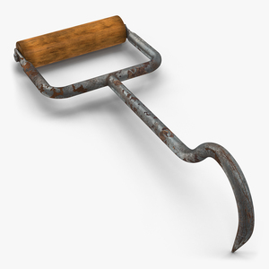 3D model Rustic Old Barn Hook