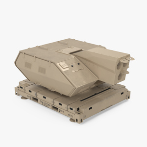 Laser Air Defense System Skynex Sand Color 3D