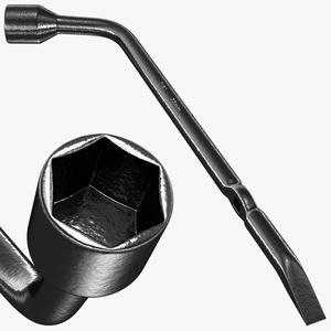 Automotive Power Lug Wrench 3D