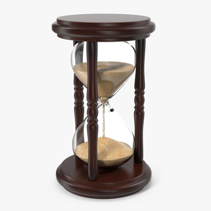 3D model Wood Hourglass Timer