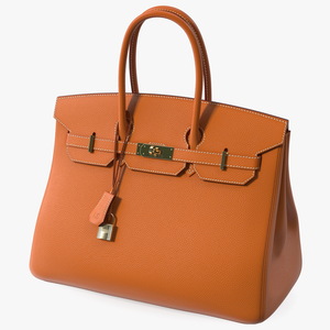 Hermes Birkin Bag 3D