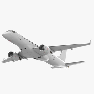 3D model Jet Airliner Retracted Landing Gear