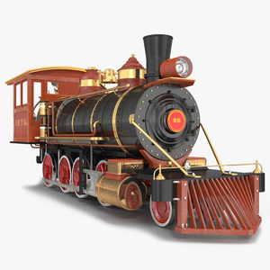 3D Steam Locomotive