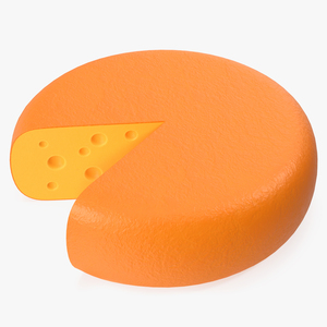 Cartoon Head of Cheese 3D