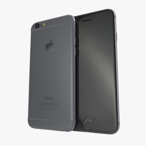 iPhone 6 Space Gray 3D model