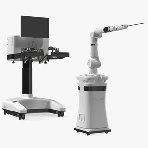 3D model CMR Surgical Versus Rigged for Cinema 4D