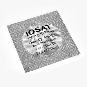 3D model Sealed Potassium Iodine Tablet