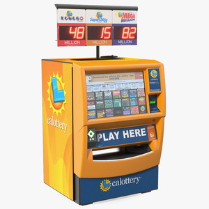 3D model Calottery Lottery Machine