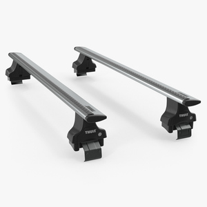 3D model Thule Wingbar Silver