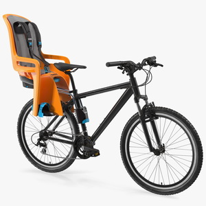 3D Mountain Bike with Thule Safety Seat