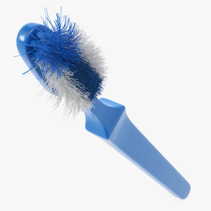 3D Used Plastic Toothbrush model