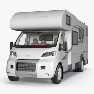 3D Bessacarr Recreational Vehicle Motorhome Simple Interior