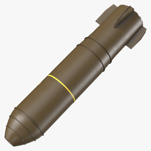 MK-17 Thermonuclear Bomb 3D model