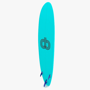 3D Ultimate Longboard Surfboard model