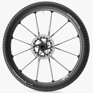 Front Wheel eBike 3D