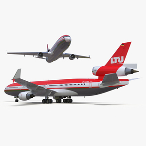 3D LTU International Airways McDonnell Douglas MD-11 Rigged