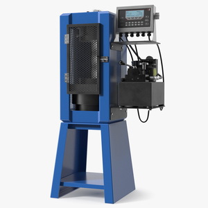 3D Concrete Compression Machines Strength Testing