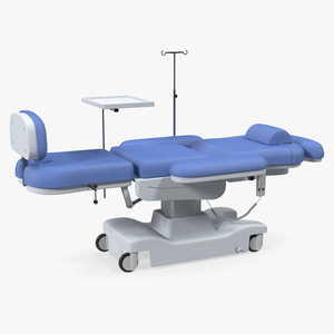 Electronic Medical Procedure Chair 3D model