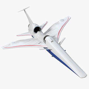 Experimental Supersonic Aircraft 3D