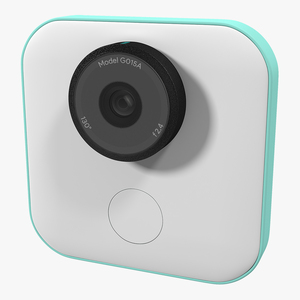 3D Google Clips Wireless Camera model