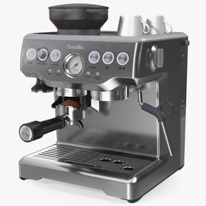 3D Breville Barista Express Espresso Machine