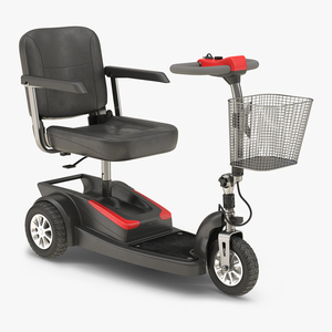 Electric Wheelchair 3D model