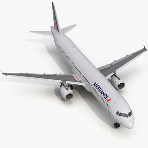 Airbus A321 Air France 3D